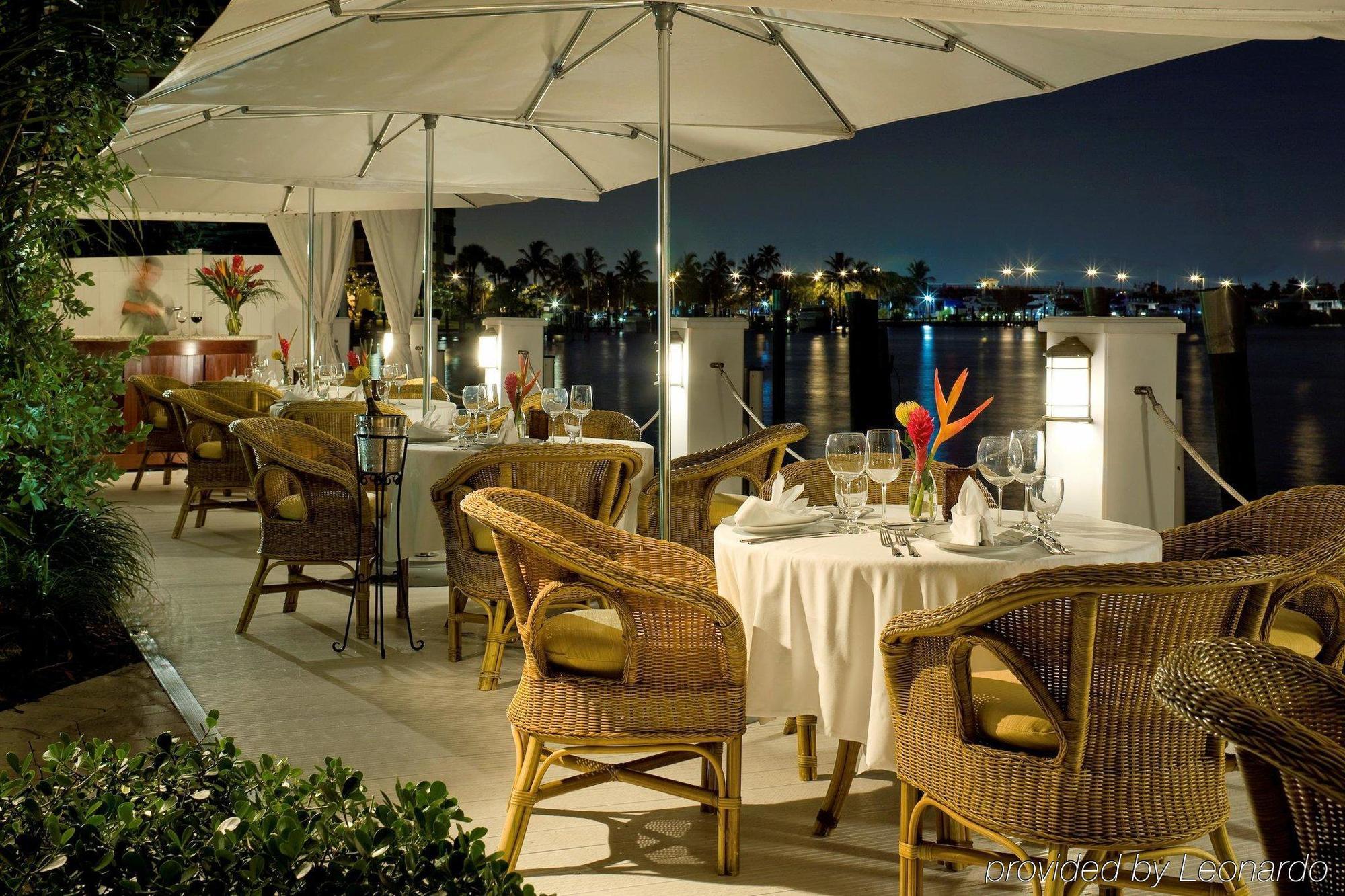 פורט לודרדייל The Pillars Hotel & Club מסעדה תמונה